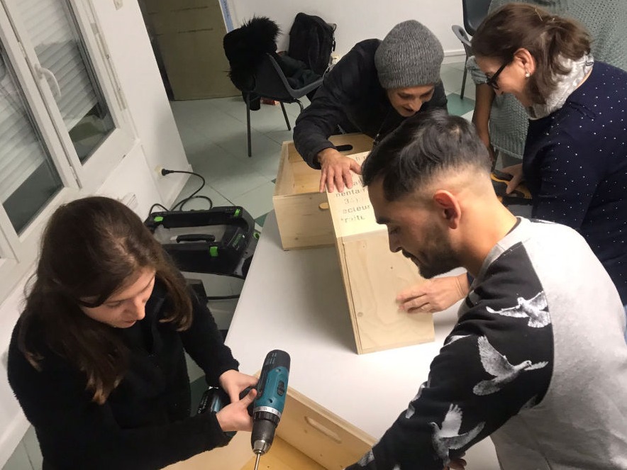 Atelier d'initiation à l'ébénisterie et à la revalorisation du bois