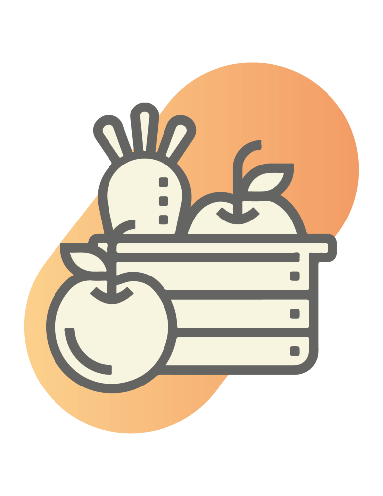 Icone du sujet "Alimentation durable"